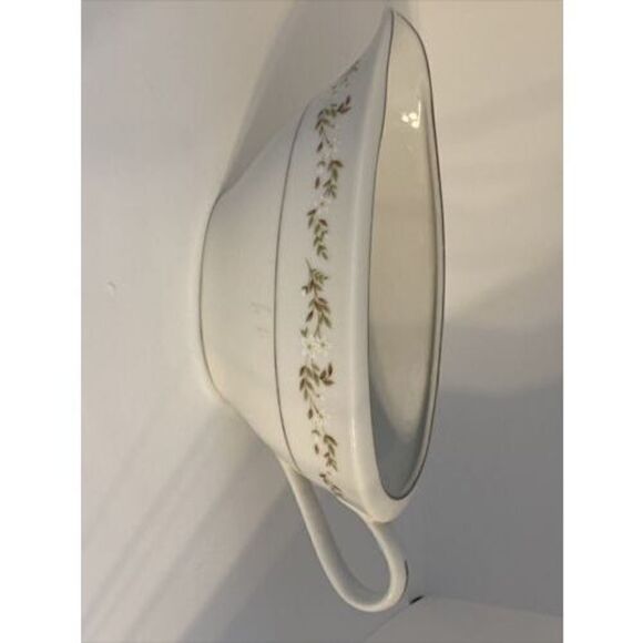 Fine China M Wesseley Sugar Bowl W/ Lid 3907 Japan White Floral Garden Tea Set - Picture 4 of 5